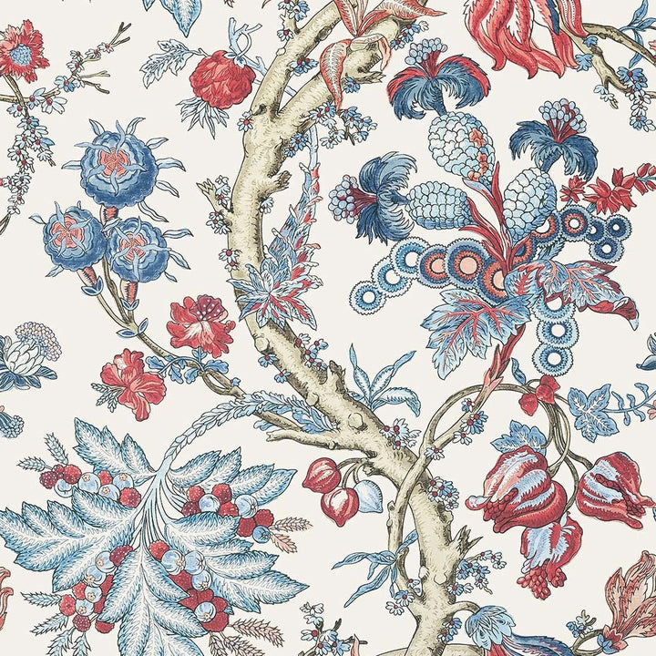 Chatelain-Behang-Tapete-Thibaut-Blue and red-Rol-T10845-Selected Wallpapers