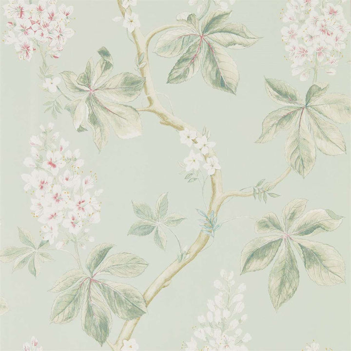 Chestnut Tree-behang-Tapete-Sanderson-Seaspray/Peony-Rol-215710-Selected Wallpapers