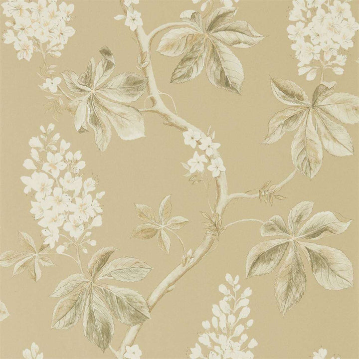 Chestnut Tree-behang-Tapete-Sanderson-Wheat/Pebble-Rol-215711-Selected Wallpapers
