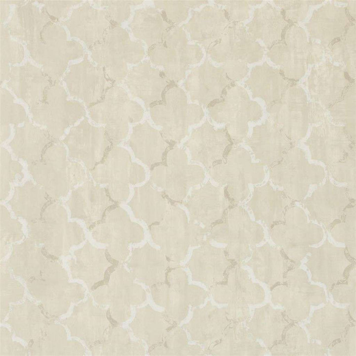 Chinese Trellis-behang-Tapete-Designers Guild-Linen-Rol-PDG650/07-Selected Wallpapers