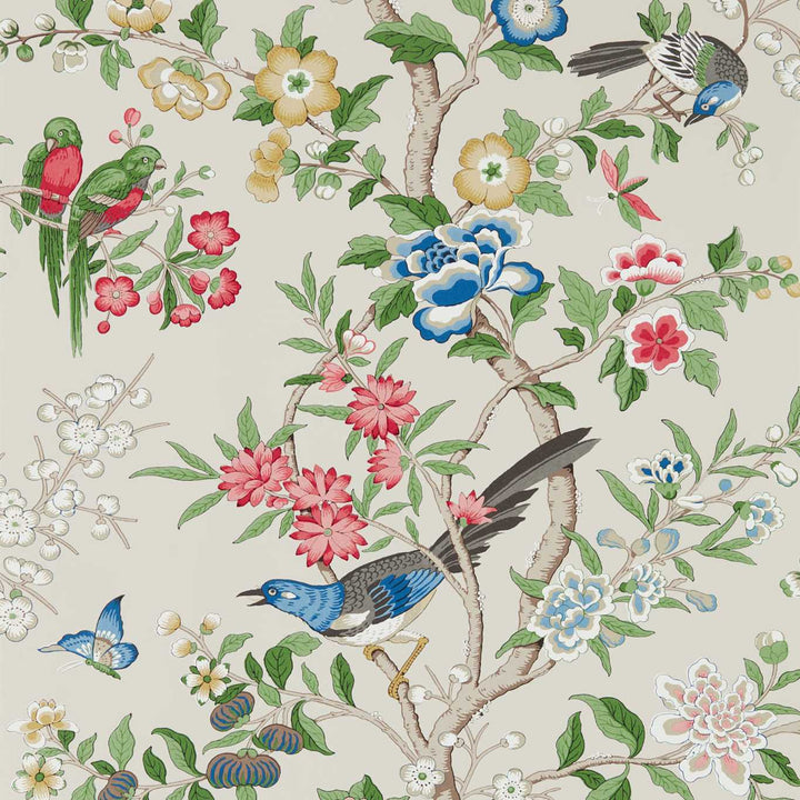 Chinoiserie Hall-Behang-Tapete-Sanderson-Linen-Rol-217113-Selected Wallpapers