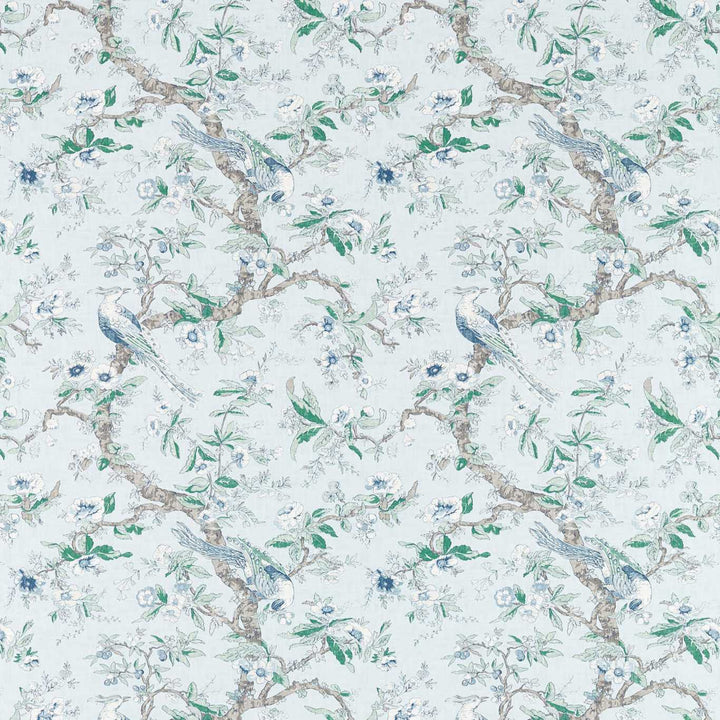 Chintz-Behang-Tapete-Zoffany-Blue Stone-Meter (M1)-313014-Selected Wallpapers