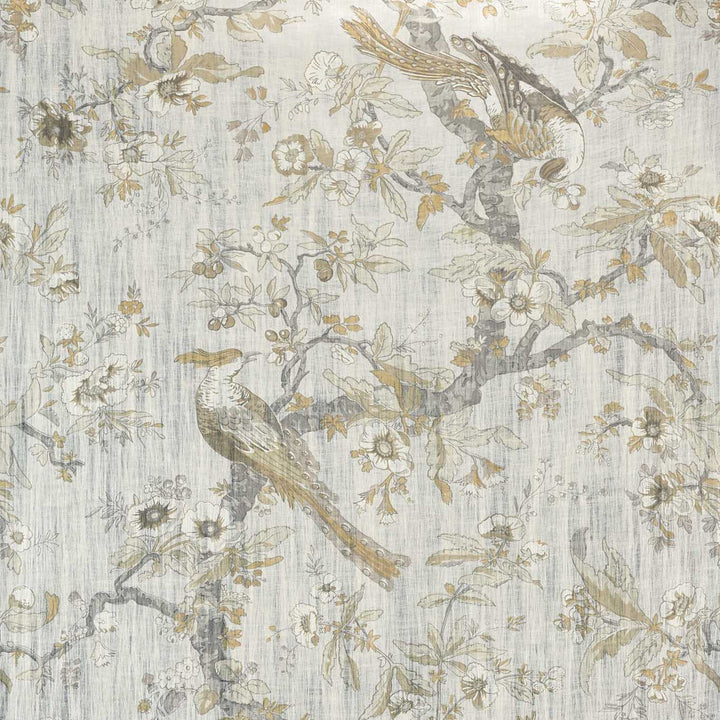Chintz Lustre-Behang-Tapete-Zoffany-Quartz Grey-Meter (M1)-313013-Selected Wallpapers