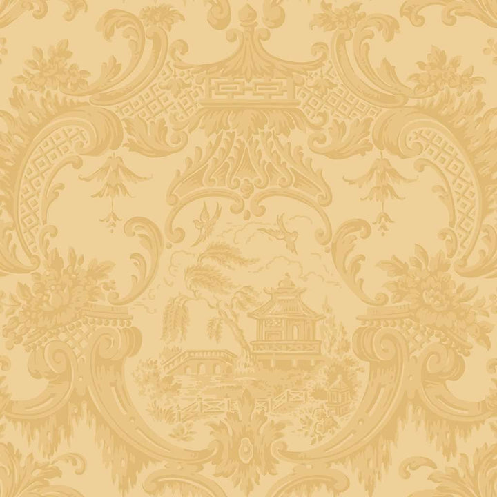 Chippendale China-Behang-Tapete-Cole & Son-Ochre-Rol-100/3014-Selected Wallpapers