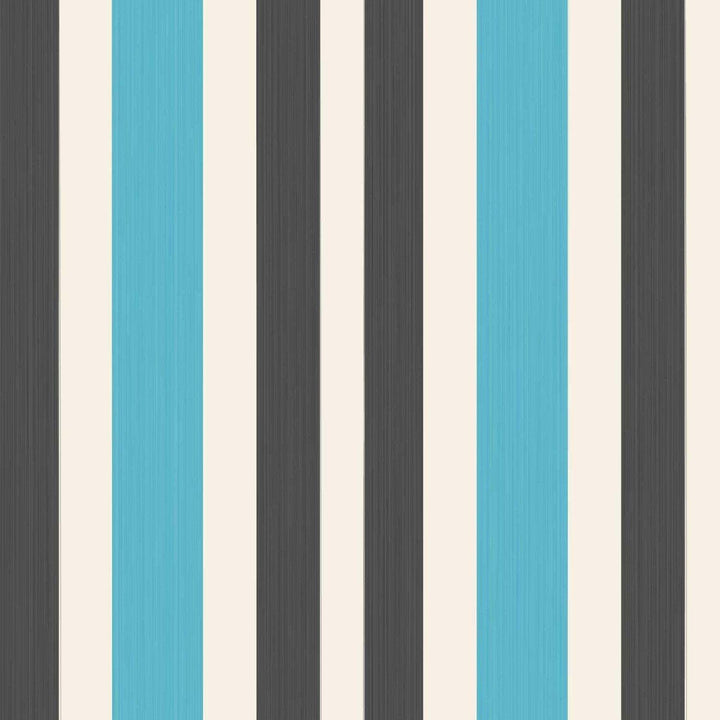 Chromatic Stripe-Behang-Tapete-Farrow & Ball-Off Black-Rol-BP4205-Selected Wallpapers