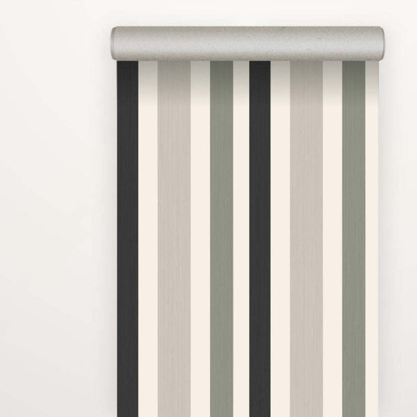 Chromatic Stripe-Behang-Tapete-Farrow & Ball-Selected Wallpapers