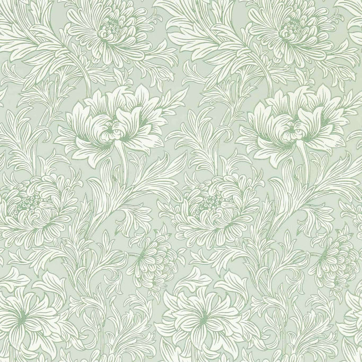Chrysanthemum Toile-Behang-Tapete-Morris & Co-Willow-Rol-217069-Selected Wallpapers