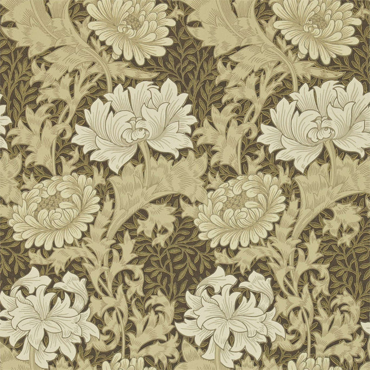 Chrysanthemum-behang-Tapete-Morris & Co-Bullrush-Rol-212547-Selected Wallpapers