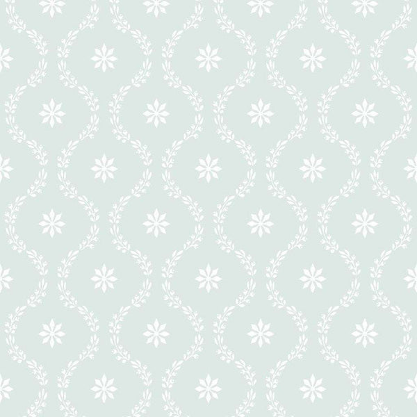 Clandon-behang-Cole & Son-Duck Egg-Rol-88/3013-Selected Wallpapers