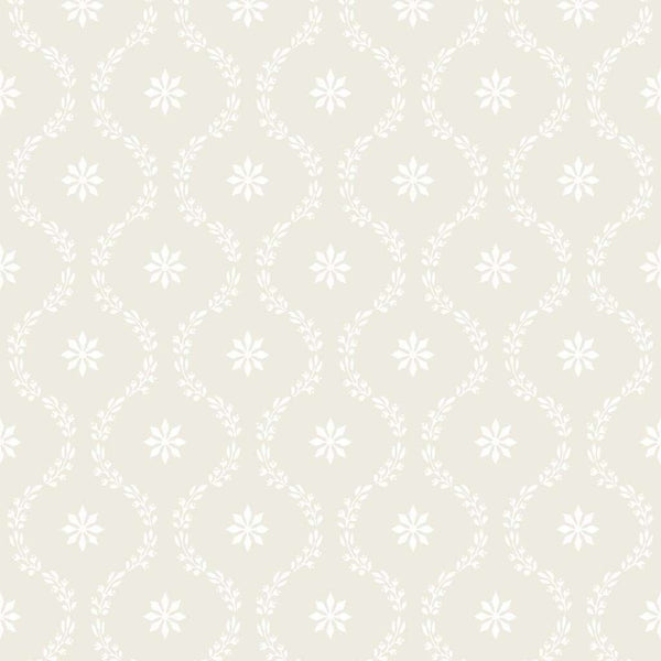 Clandon-behang-Cole & Son-Pale Cream-Rol-88/3014-Selected Wallpapers