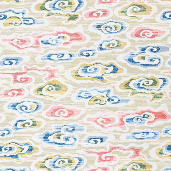 Clear Clouds-Wallpaper-Thibaut-Multi-Roll-T13319-Selected Wallpapers