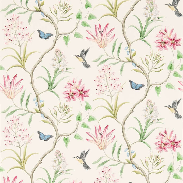 Clementine-behang-Tapete-Sanderson-Chintz-Rol-213388-Selected Wallpapers