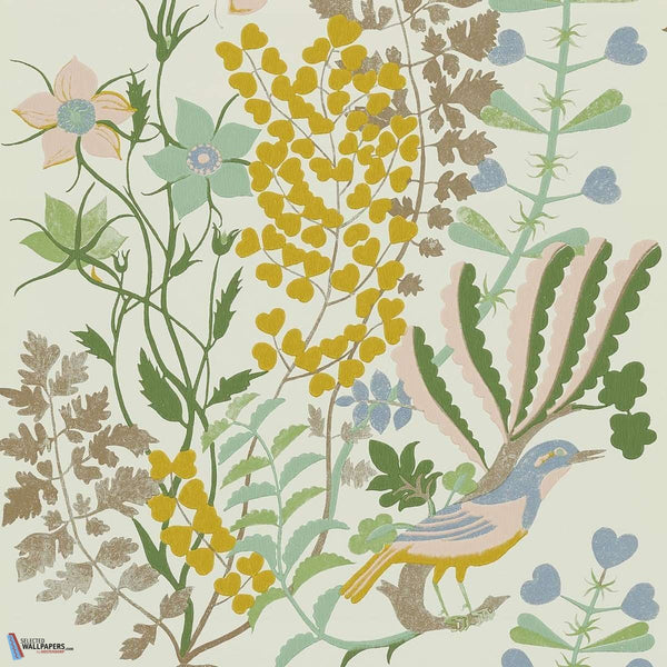 Coeurs de Marie-Behang-Pierre Frey-Creme-Rol-FP860001-Selected Wallpapers