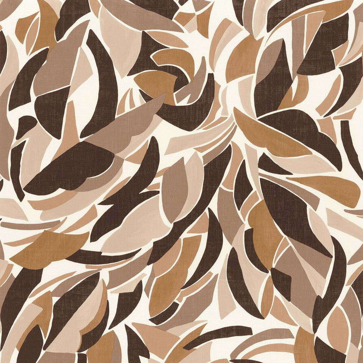 Collage-Behang-Tapete-Casamance-Blanc/Chocolat-Rol-75553568-Selected Wallpapers