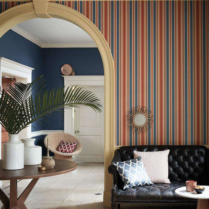 Colonial Stripe-behang-Tapete-Little Greene-Selected Wallpapers