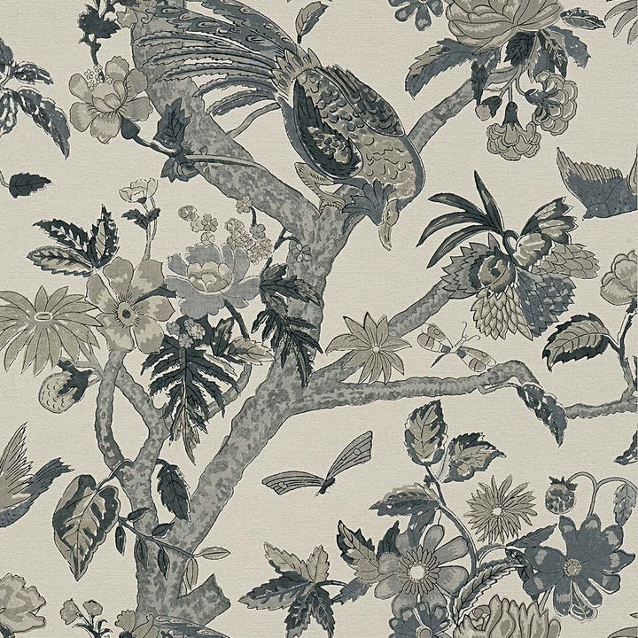Coromandel-Behang-Tapete-Thibaut-Grey-Rol-T10227-Selected Wallpapers