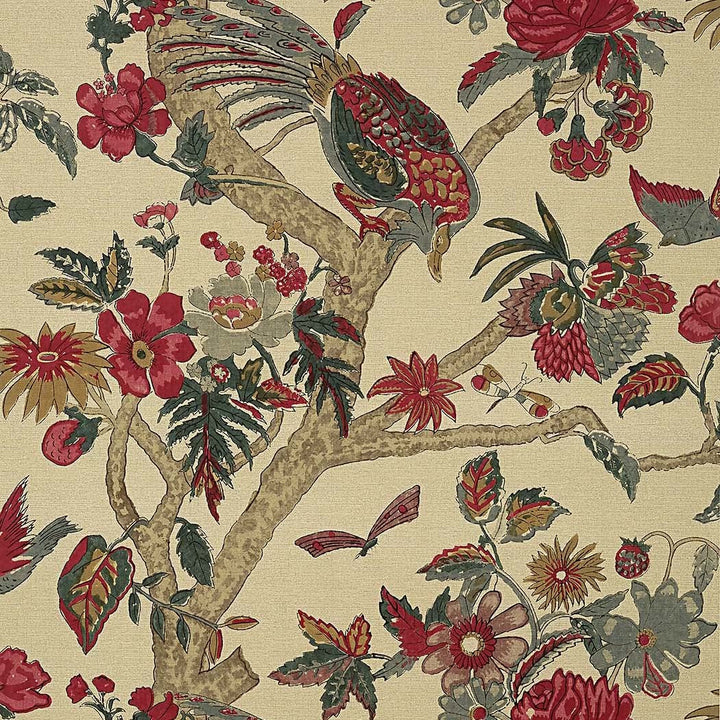 Coromandel-Behang-Tapete-Thibaut-Wheat-Rol-T10228-Selected Wallpapers