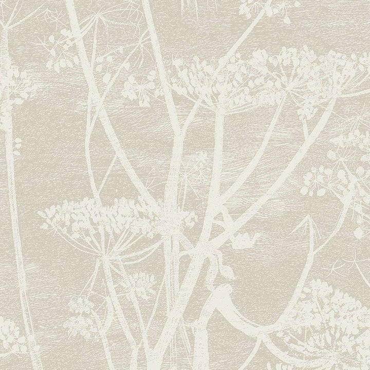 Cow Parsley-behang-Tapete-Cole & Son-Stone & White-Rol-95/9051-Selected Wallpapers