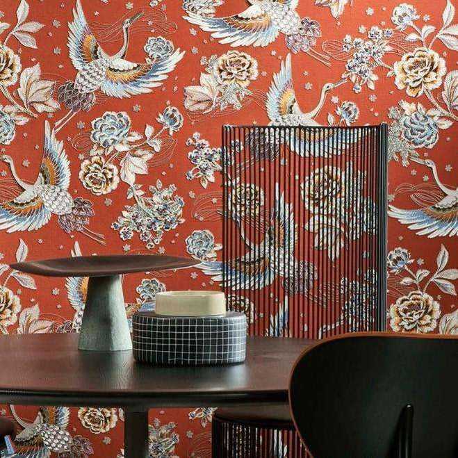 Crane-behang-Tapete-Arte-Selected Wallpapers