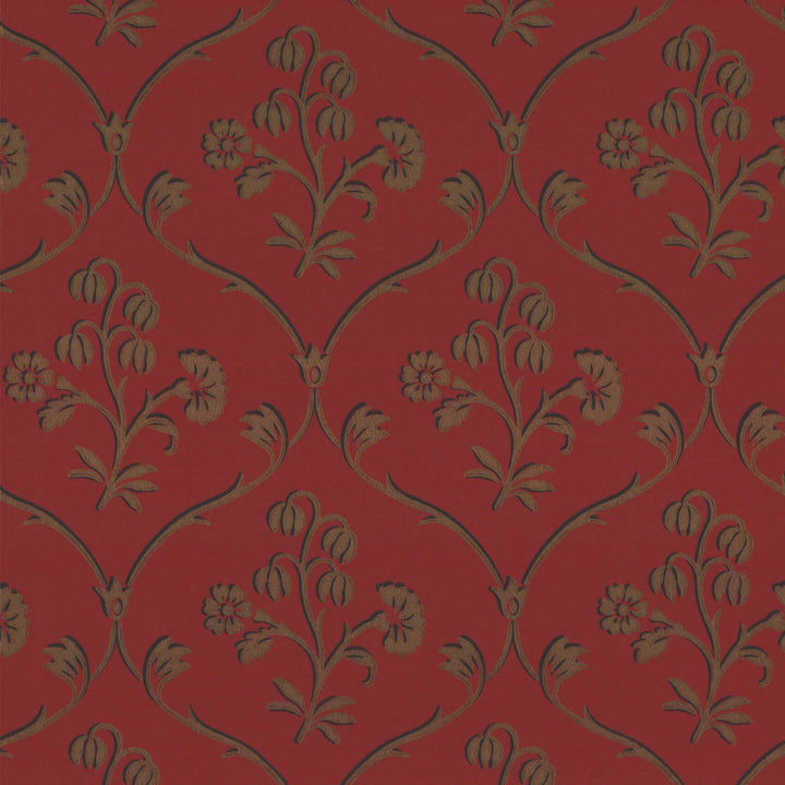 Cranford-behang-Tapete-Little Greene-Cherry Gold-Rol-0277CRGOLDZ-Selected Wallpapers