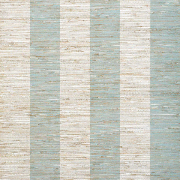 Crossroad Stripe-Behang-Thibaut-Aqua-Rol-T72803-Selected Wallpapers