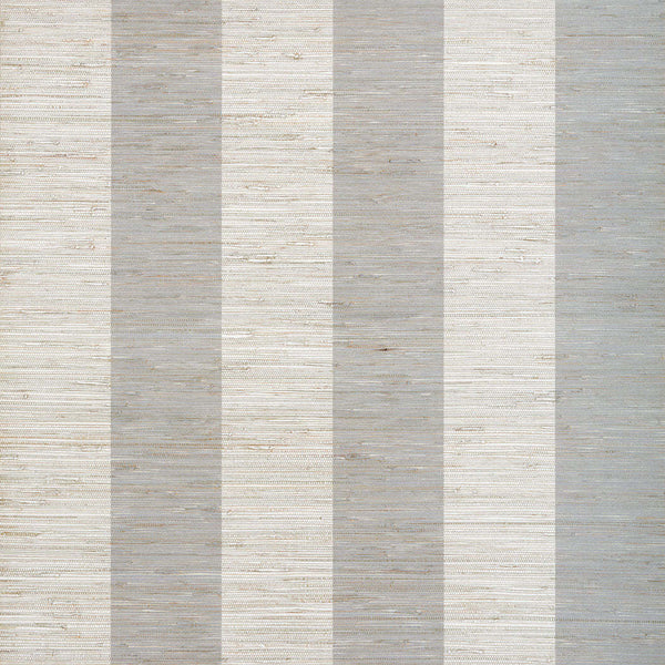Crossroad Stripe-Behang-Thibaut-Grey-Rol-T72805-Selected Wallpapers