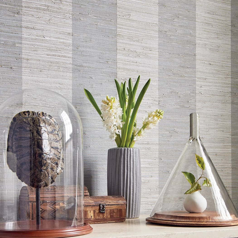 Crossroad Stripe wallpaper by Thibaut