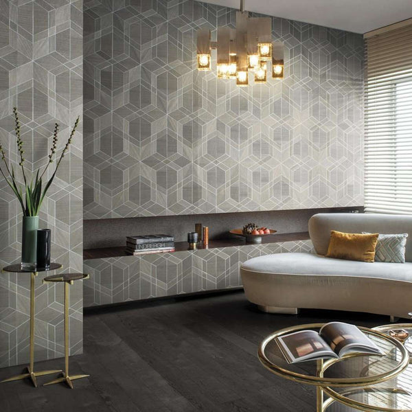 Cubist-wallpaper-Omexco by Arte-Selected Wallpapers