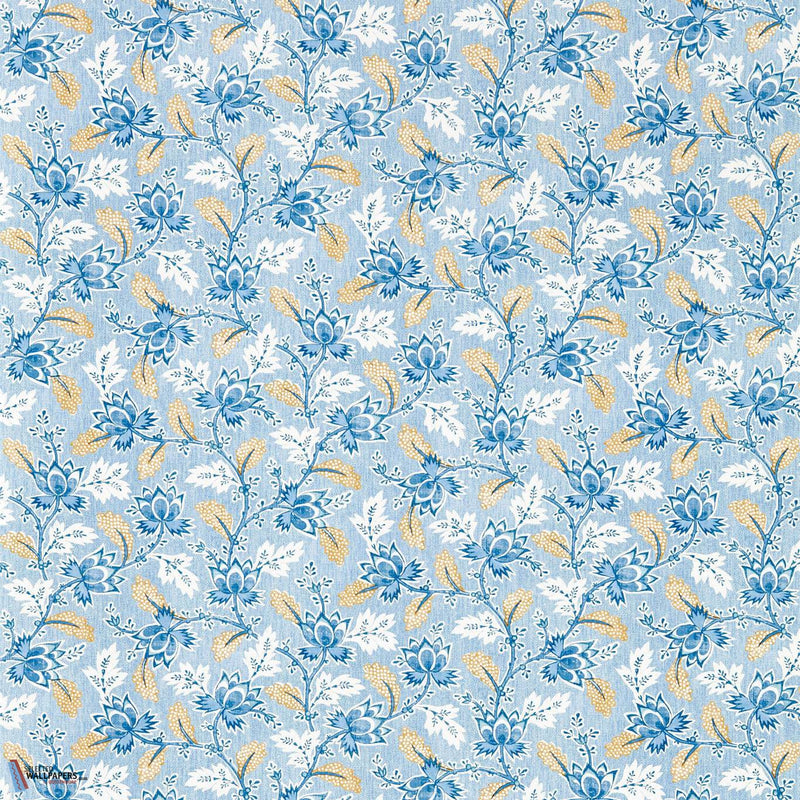 Dallimore Tapete in Indigo Multi von Sanderson