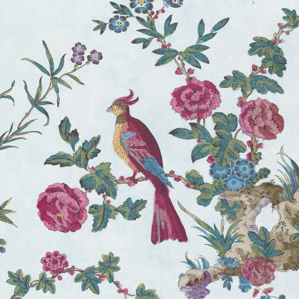 Darwin-behang-Little Greene-Azure-Rol-0247DAAZURE-Selected Wallpapers