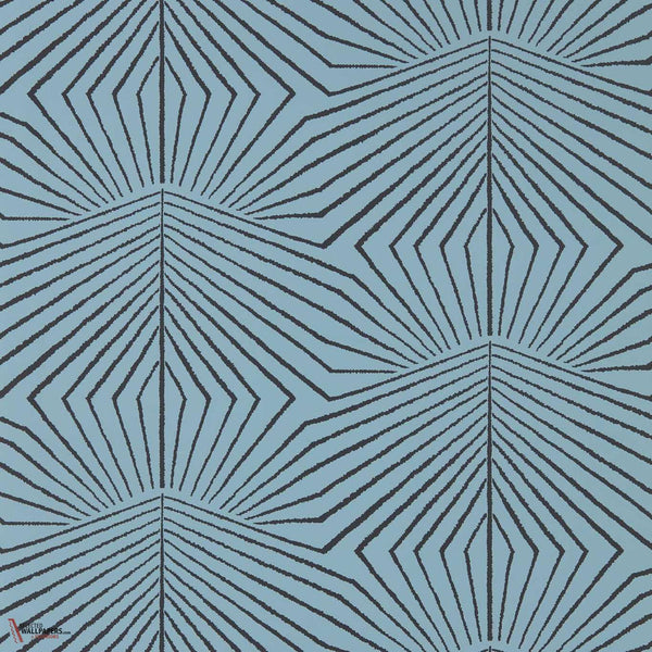 Dawning-behang-Harlequin-Copenhagen Blue/Ritual-Rol-112929-Selected Wallpapers