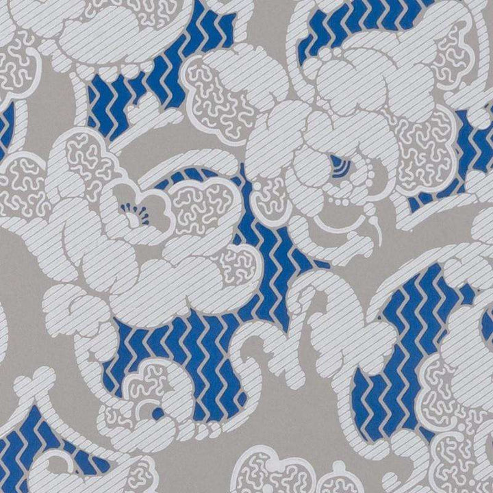 Deauville-behang-Tapete-Isidore Leroy-Blanc bleu-Rol-06240301-Selected Wallpapers
