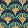 Deco Scallop-Behang-Liberty-Jade-Rol-07241001I-Selected Wallpapers