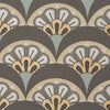Deco Scallop-Behang-Liberty-Pewter-Rol-07241001N-Selected Wallpapers