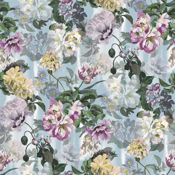 Delft Flower Grande-behang-Designers Guild-Sky-Set-PDG1038/03-Selected Wallpapers