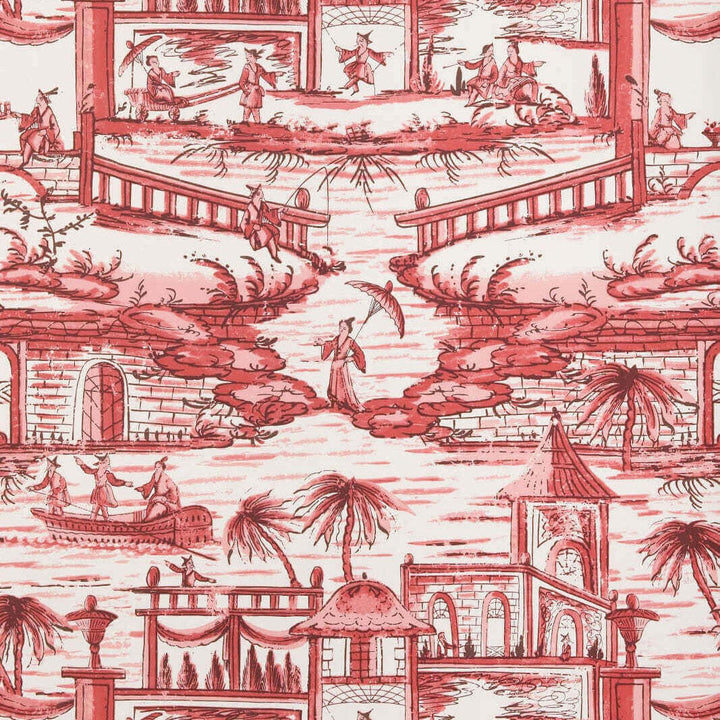 Delft-behang-Tapete-Braquenie-Rouge-Rol-BP305002-Selected Wallpapers