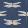 Demoiselle-wallpaper-Harlequin-Ink/Chartreuse-Roll-111243-Selected Wallpapers