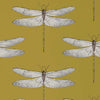 Demoiselle-wallpaper-Harlequin-Ochre-Roll-111244-Selected Wallpapers