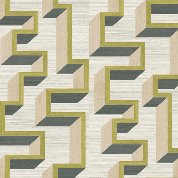 Detour-Wallpaper-Arte-Beige Olive-Meter (M1)-72701-Selected Wallpapers