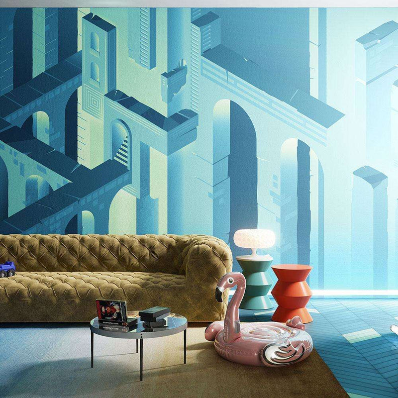 Digi-Maze wallpaper by Inkiostro Bianco