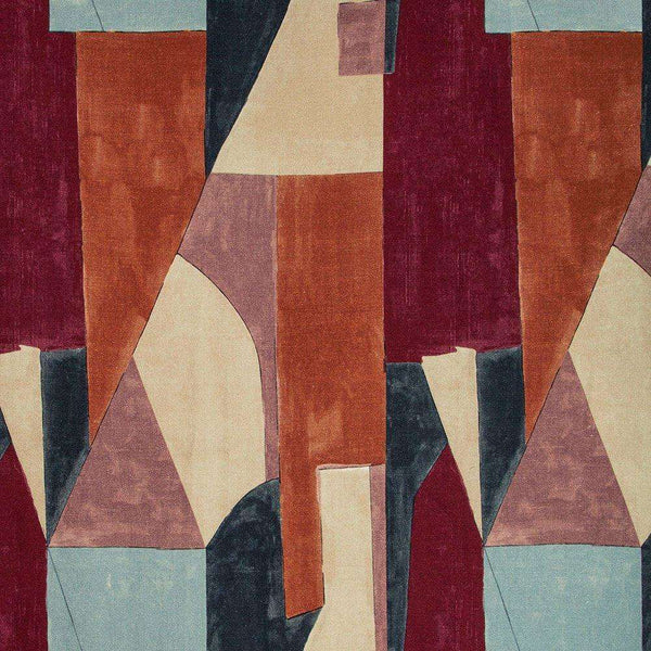 District fabric-Kelly Wearstler-Claret-Meter (M1)-GWF-3752.795-Selected Wallpapers