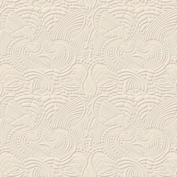 Dodo Pavone-behang-Moooi-Egg Shell-Meter (M1)-MO2091-Selected Wallpapers