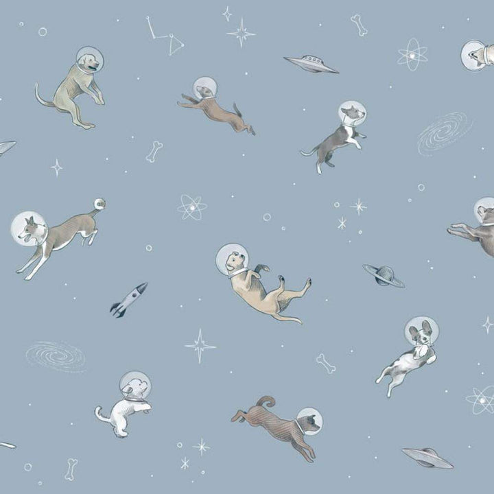 Doggy Gravity-behang-Tapete-Coordonne-Sky-Non Woven-9700080-Selected Wallpapers