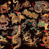Dragons of Tibet-behang-Mind the Gap-Zwart/Rood/Goud-300 cm (standaard)-WP20425-Selected Wallpapers