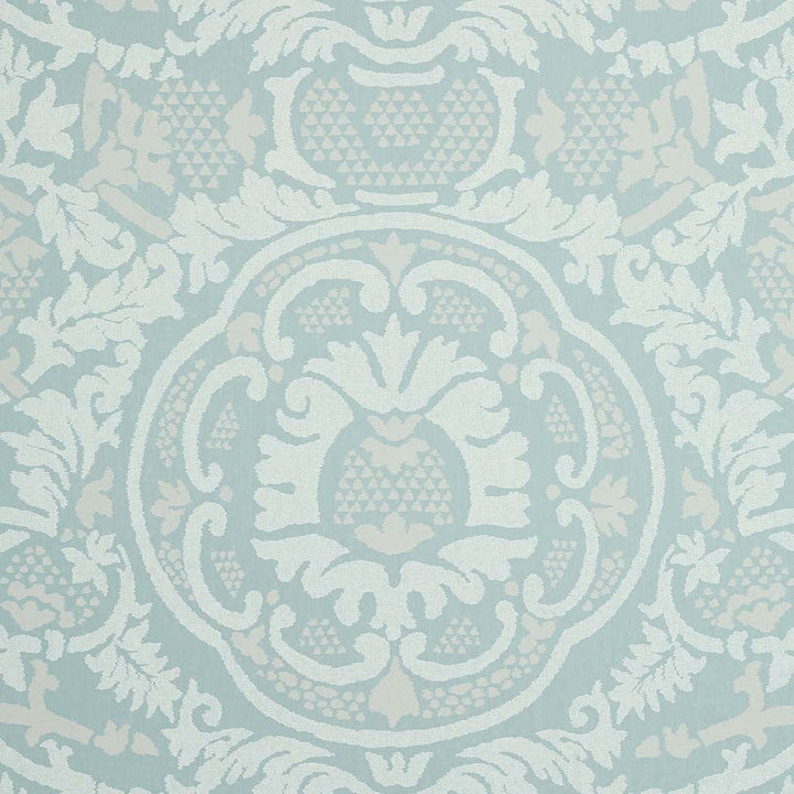 Earl Damask-Behang-Tapete-Thibaut-Robin's Egg-Rol-T10839-Selected Wallpapers