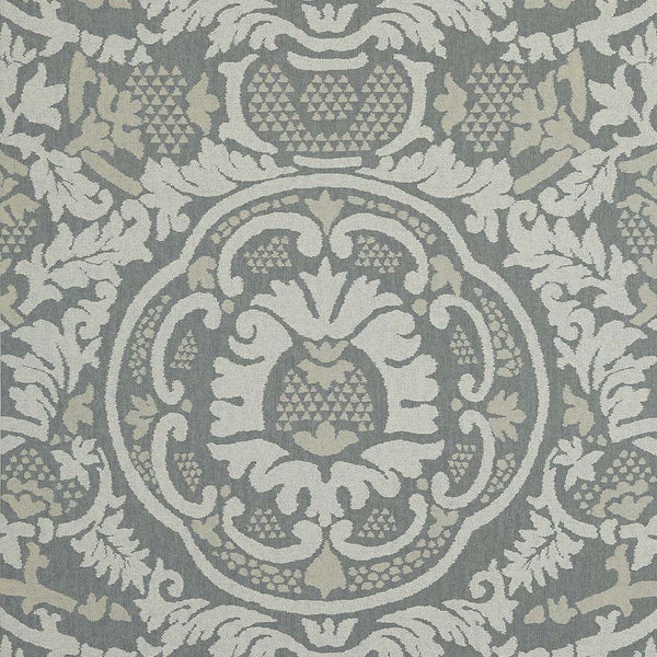 Earl Damask-Behang-Thibaut-Charcoal-Rol-T10840-Selected Wallpapers