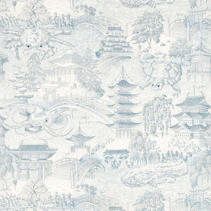 Eastern Palace-behang-Tapete-Zoffany-Indigo-Meter (M1)-312987-Selected Wallpapers