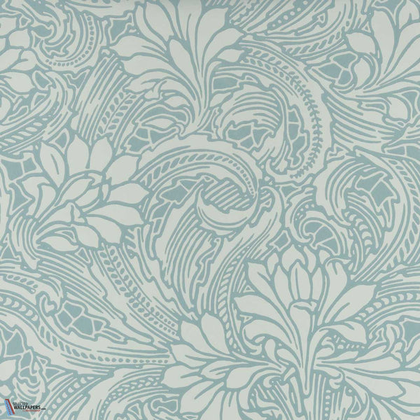 Eden-Wallpaper-1838 wallcoverings-Soft Teal-Roll-2311-173-03-Selected Wallpapers
