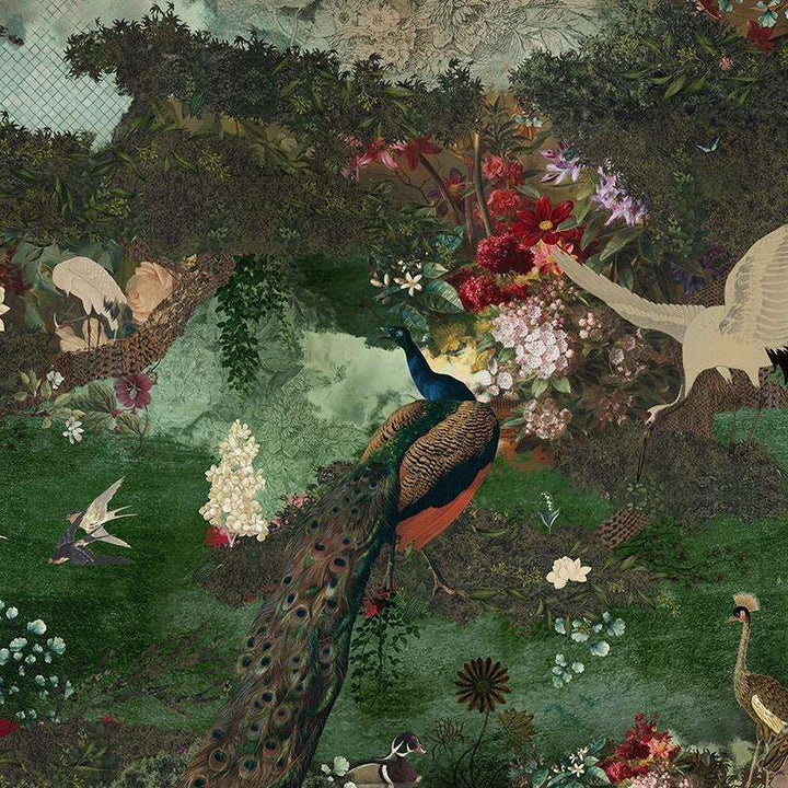 Eden of Bliss-behang-Tapete-Muance-Groen-Vinyl-MU12028-Selected Wallpapers