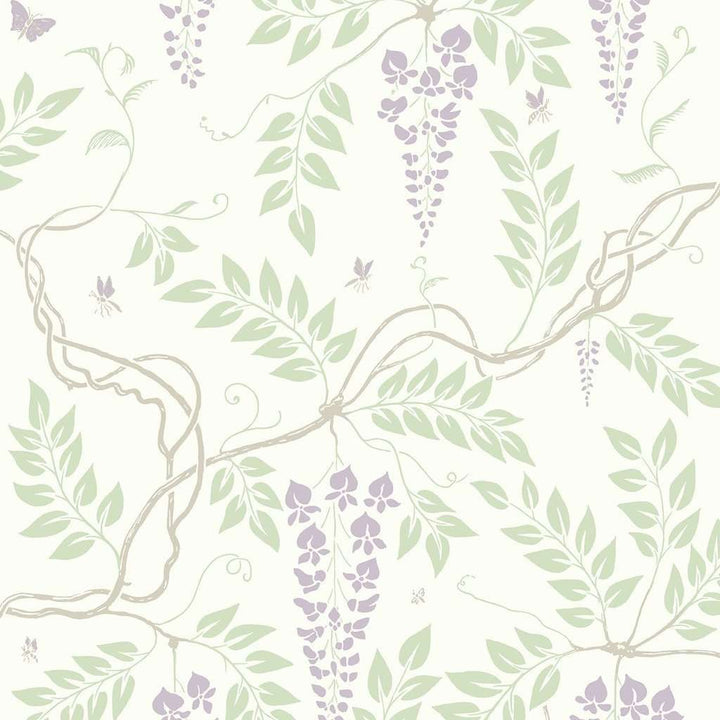 Egerton-Behang-Tapete-Cole & Son-Olive Green-Rol-100/9045-Selected Wallpapers
